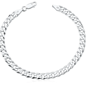 Pulseira Grumet 6mm em Prata 925