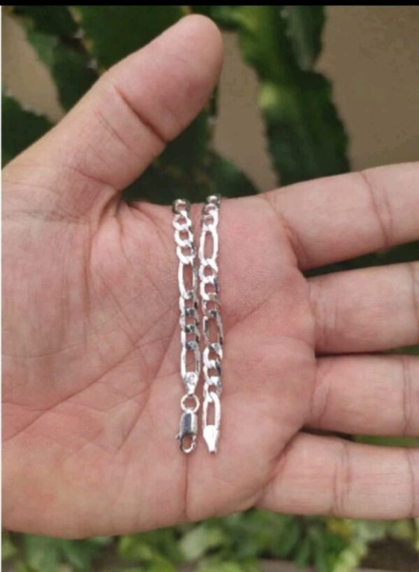 Pulseira 3x1 italiana 6mm em Prata 925