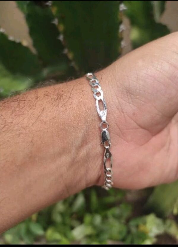 Pulseira Elo Grumet 6mm em Prata 925