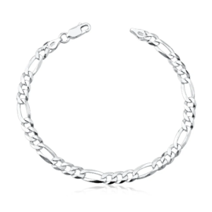 Pulseira 3x1 italiana 6mm em Prata 925