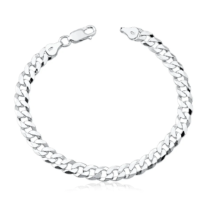Pulseira Grumet 7mm em Prata 925