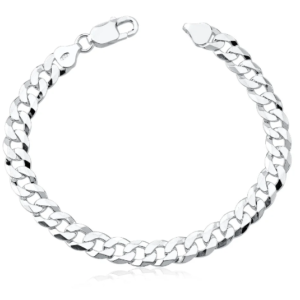 Pulseira Grumet 8mm em Prata 925
